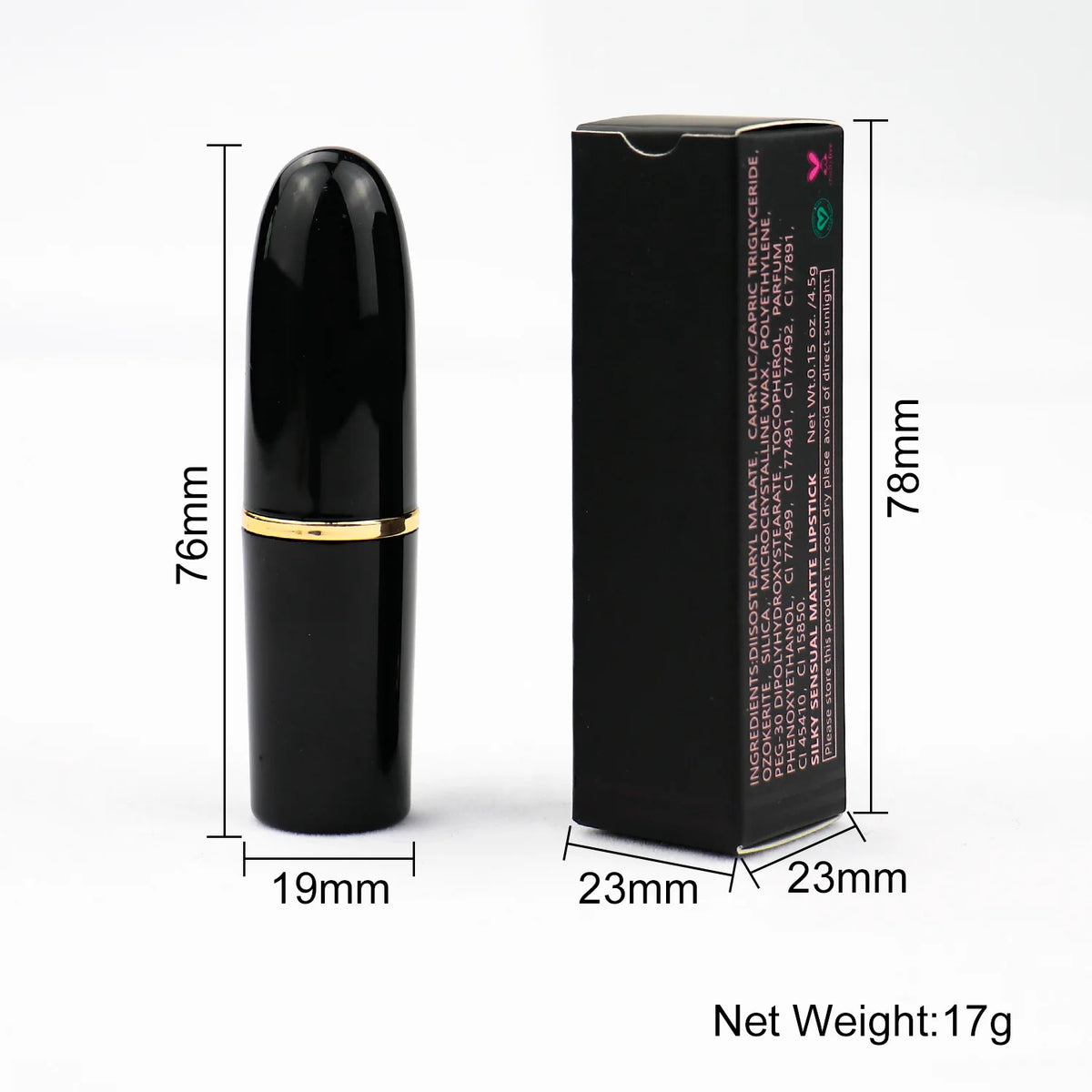 Wholesale Custom Waterproof 14 Colors Private Label Matte Moisturizing Lipstick