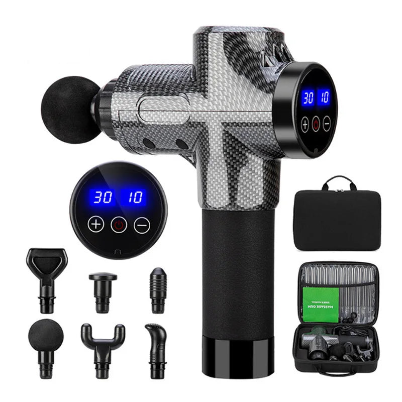 Massager Body Neck Back Deep Tissue Muscle Relaxation Pain Relief Fitness Fascial Massage Gun