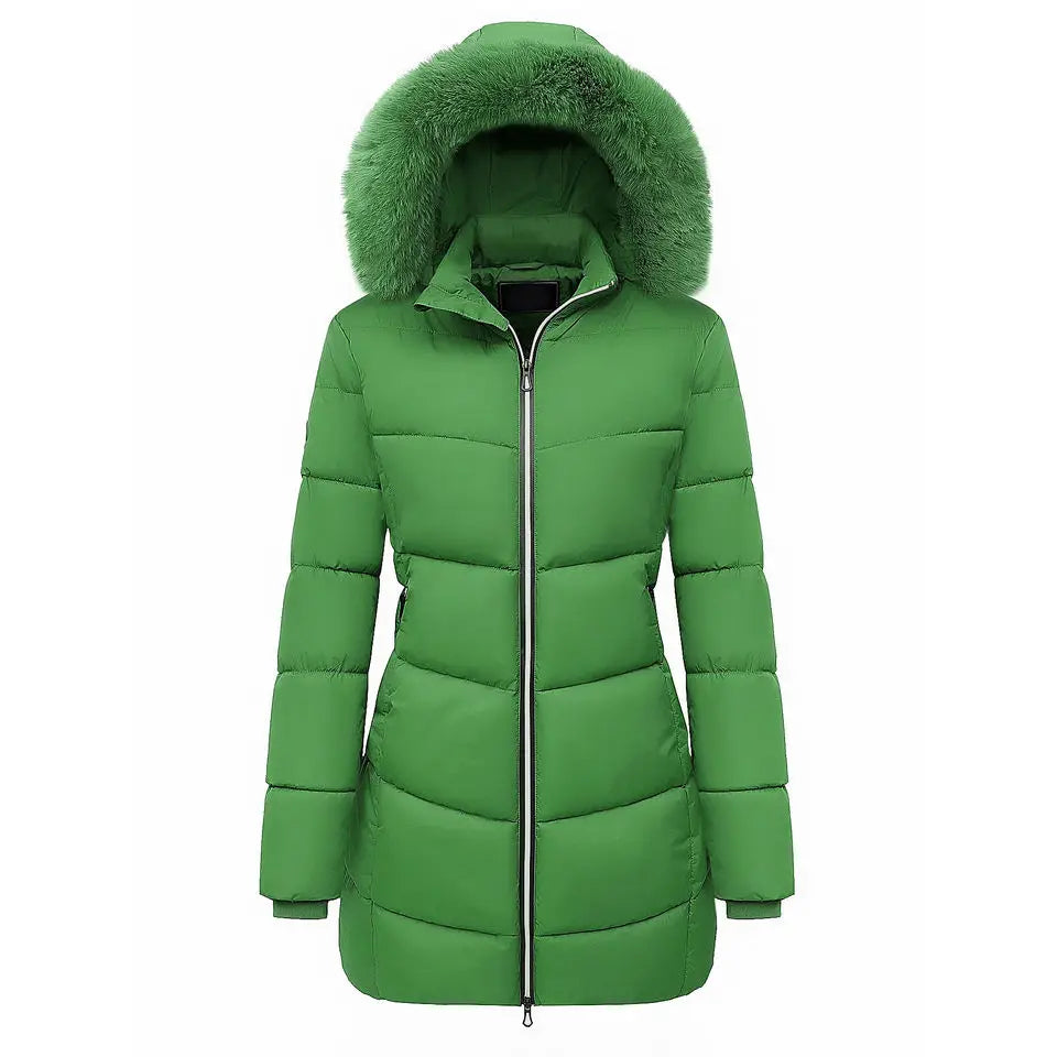 Women's Casual Formal Jacket with Detachable Hat