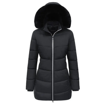 Women's Casual Formal Jacket with Detachable Hat