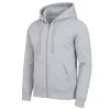 Men's Solid Winter Sherpa Lined Full Zip-Up Hooded Breathable Eco-Friendly Regular Fit Pockets Hoodie (S-3XL)