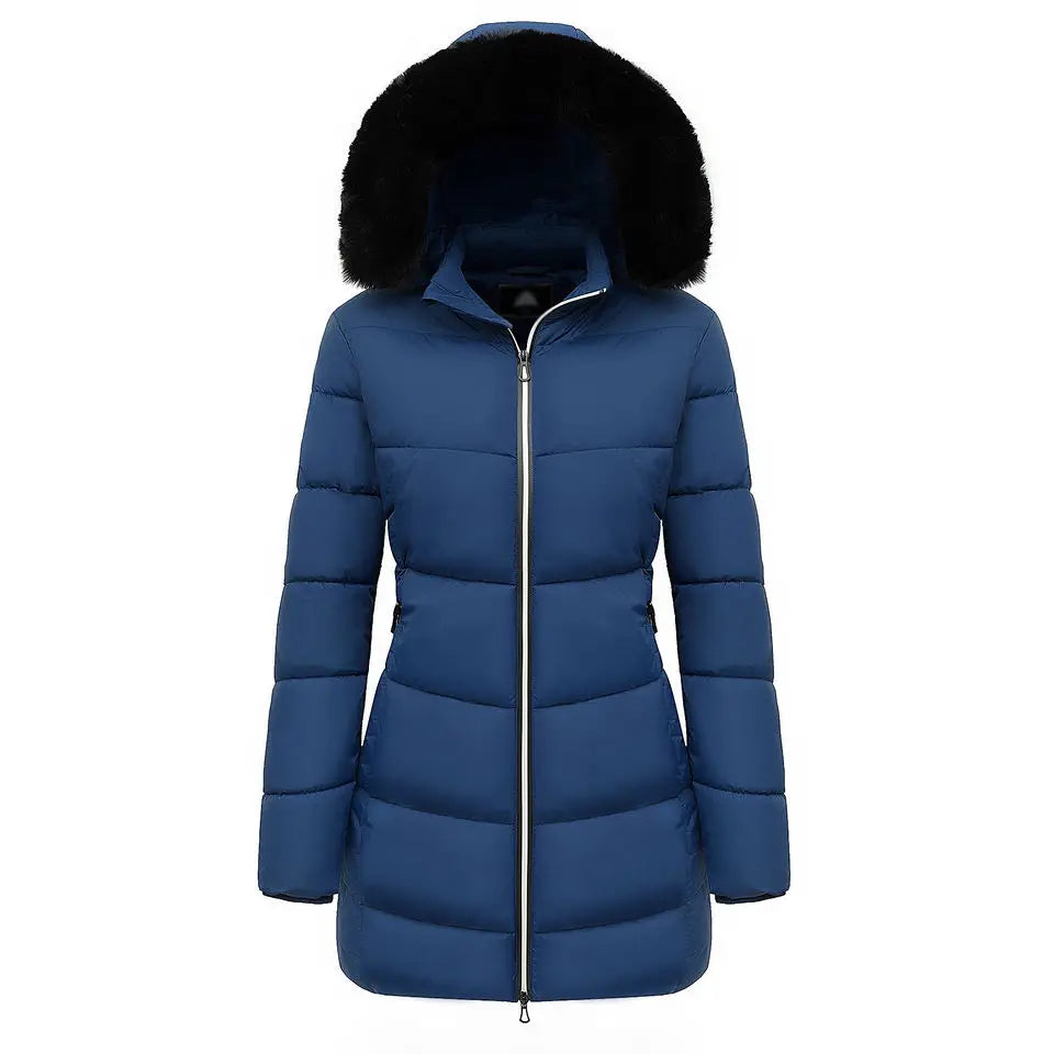 Women's Casual Formal Jacket with Detachable Hat