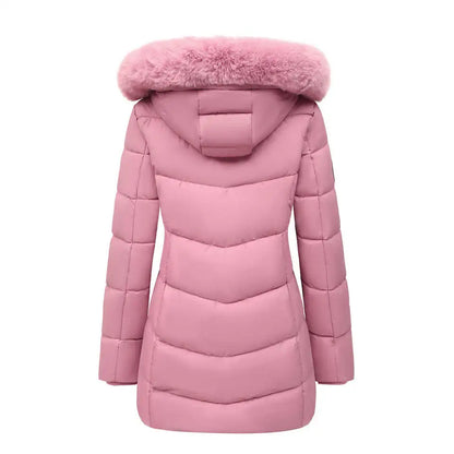 Women's Casual Formal Jacket with Detachable Hat