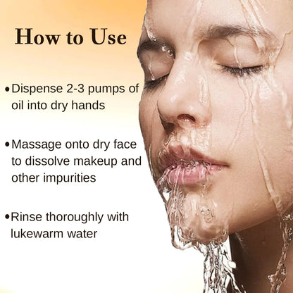 ZS Private Logo Antioxidant-rich Deep Cleansing Oil Makeup Remover Oil Without Clogging Pores Residue-Free for All Skin Types