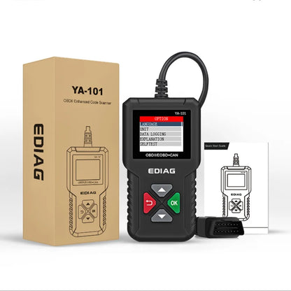 Best Selling Product 2026 EDIAG YA101 OBDII Car Code Reader Full Diagnostic OBD2 Scanner for Automotive Engine Diagnostic Tool
