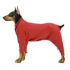 Dog Winter Warm Sweatshirt Large Pet Dog Clothes Wearable Outings Play Cold-Resistant High Elastic Polyester