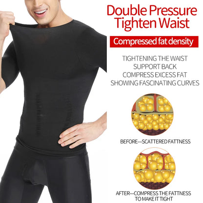 Man Shapers Modeling Underwear Waist Trainer Corrective Posture Vest Corset
