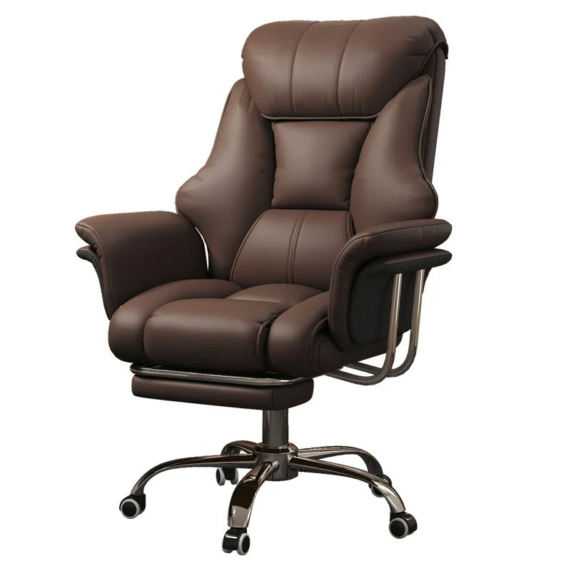 Boss Chair, Home Office Computer Chair, Comfortable Long Sitting Business Computer Sofa Chair boss