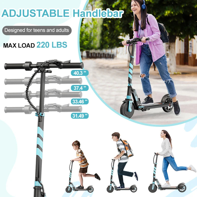 Popular 8-Inch 180w Motor Chinese Teenager Electric Scooter With Wholesale Cheap Price E Skateboard