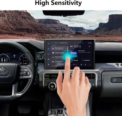 Screen Protector for Toyota Tacoma 14 Inch Navigation Touchscreen for 2024 2025 Tempered Glass 9H Anti-Scratch Protection
