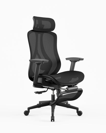 OEM ODM Modern Ergonomic Revolving Comfortable Breathable Mesh Seat Back Office Chair Optional Footrest for Home Office Hospital