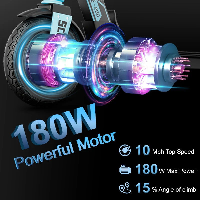 Popular 8-Inch 180w Motor Chinese Teenager Electric Scooter With Wholesale Cheap Price E Skateboard