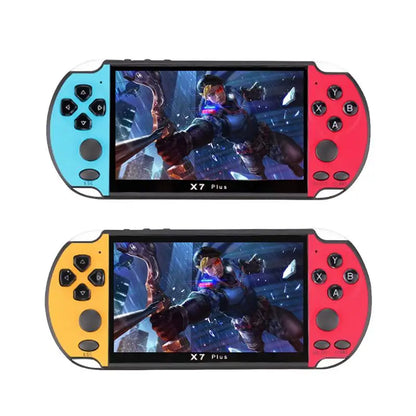 Hot Selling X7Plus Classic Game Player 5.1Inch HD Screen Game Gameboys Color Retro for Children Gift Toys