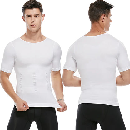 Man Shapers Modeling Underwear Waist Trainer Corrective Posture Vest Corset
