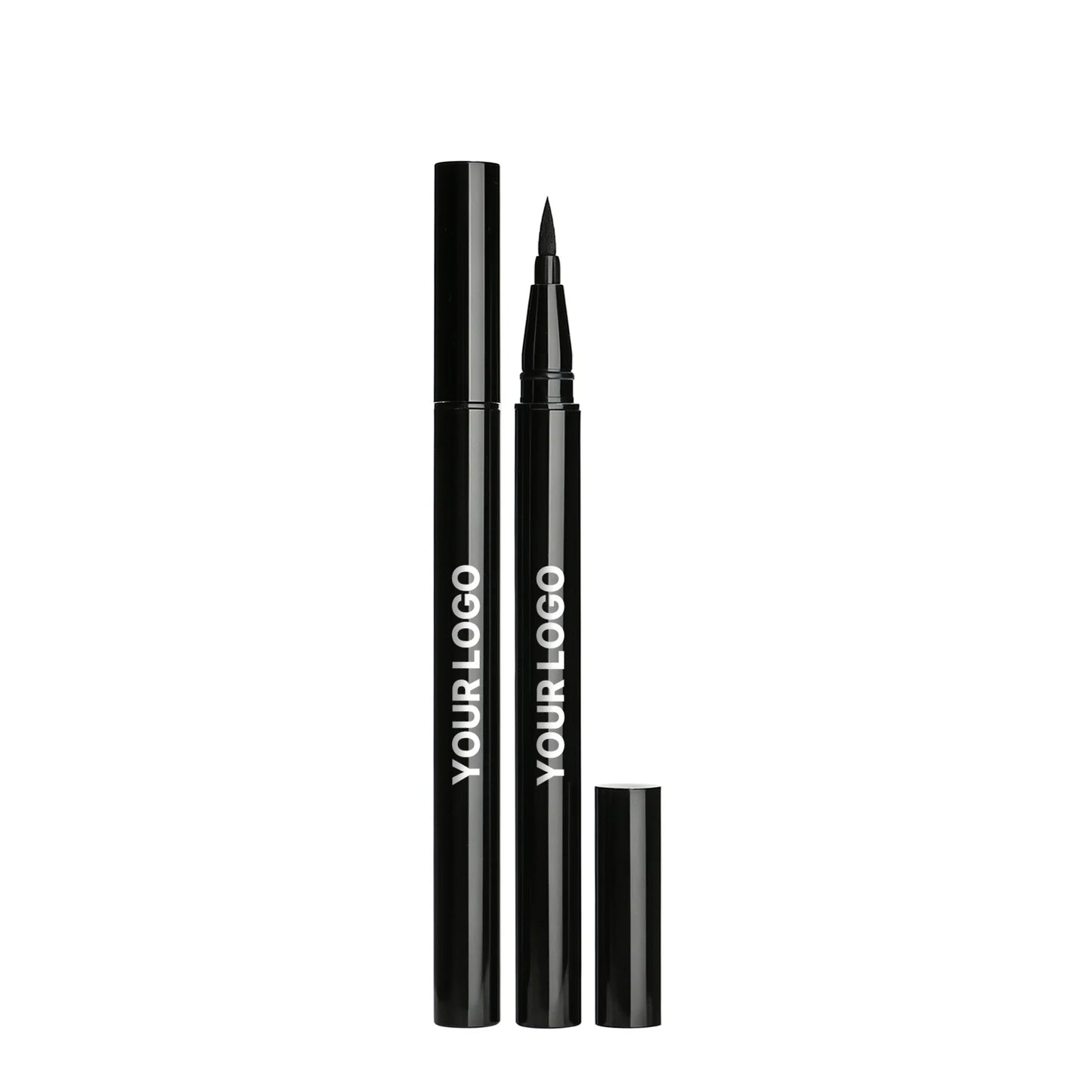 Private Label Mineral Liquid Eyeliner Pen Quick Dry High Pigment Oil-Proof & Waterproof Black Brown Eye Makeup for Beauty Brands