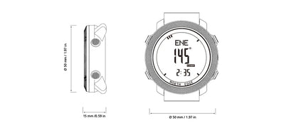 NORTH EDGE Men's Sport Digital Watch