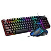 1.35M Line Wired 104 Keys Computer Colorful Blacklight Gaming Keyboard Mouse Combos