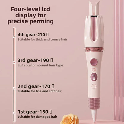 Fully Automatic Curling Iron 32mm Large Wave Long-Lasting Styling No Damage Lazy Person's Magic Tool for Dormitories