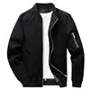 Men's Safari Jacket Softshell Stand Collar Full Zip Casual Stylish Golf Windbreaker Spring Plain Dyed Reversible Front