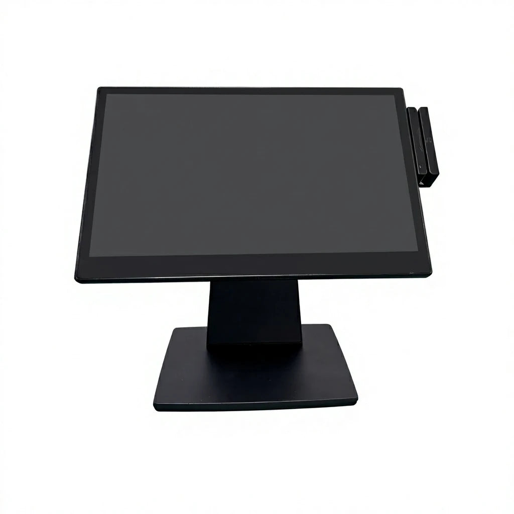 15.6 Inch All in One POS Terminal with Ultra Narrow Bezel Windows 10 Cash Register Touch Screen Retail System