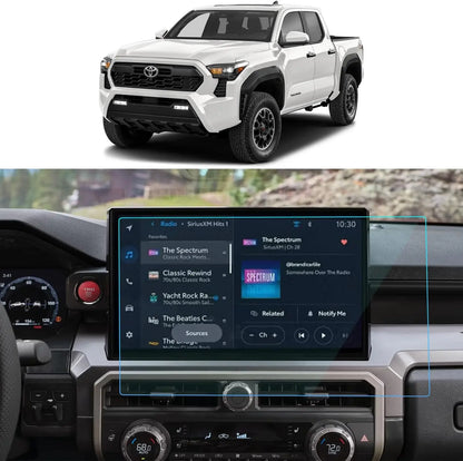 Screen Protector for Toyota Tacoma 14 Inch Navigation Touchscreen for 2024 2025 Tempered Glass 9H Anti-Scratch Protection