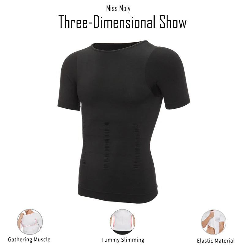 Man Shapers Modeling Underwear Waist Trainer Corrective Posture Vest Corset