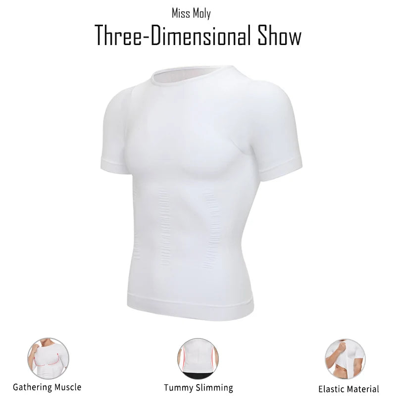 Man Shapers Modeling Underwear Waist Trainer Corrective Posture Vest Corset