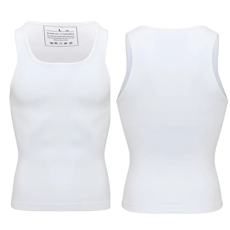 Man Shapers Modeling Underwear Waist Trainer Corrective Posture Vest Corset