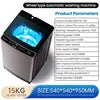 Wholesale Small Smart Automatic Household Washing Machine with Integrated Laundry Drying Feature