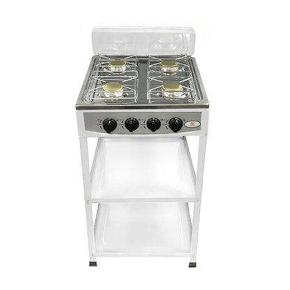 Golden Supplier Modern Novel Design Reasonable Price Stove Top Covers Standing Gas Cooker Cooktop with burner Shelves