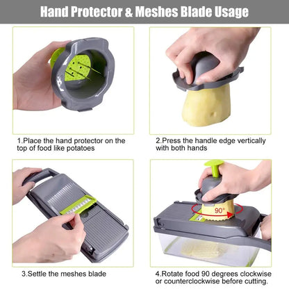 Vegetable Chopper Multifunctional Grater Cutter Kitchen Accessories
