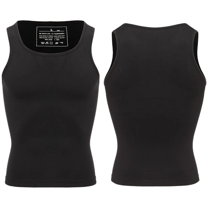 Man Shapers Modeling Underwear Waist Trainer Corrective Posture Vest Corset