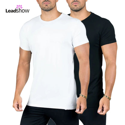 High Quality  Custom Logo Plain  Sport  Running Plus Size Men's  Blank Bamboo  T-shirts  Fitness Clothing  Workout Gym Shirts