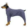 Dog Winter Warm Sweatshirt Large Pet Dog Clothes Wearable Outings Play Cold-Resistant High Elastic Polyester