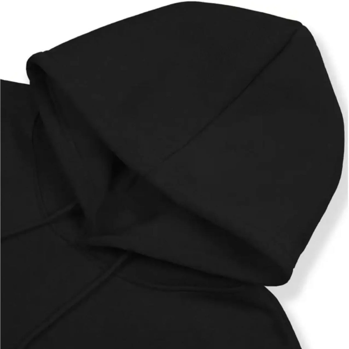 Custom Black Unisex Hooded Pullover Hoodie with Pocket Women's Casual Wear 100% Cotton Knitted 380g Autumn Style MW-NAN-110707