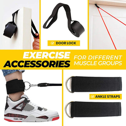 11pcs/Set Pull Rope, Resistance Bands, Portable Fitness Equipment