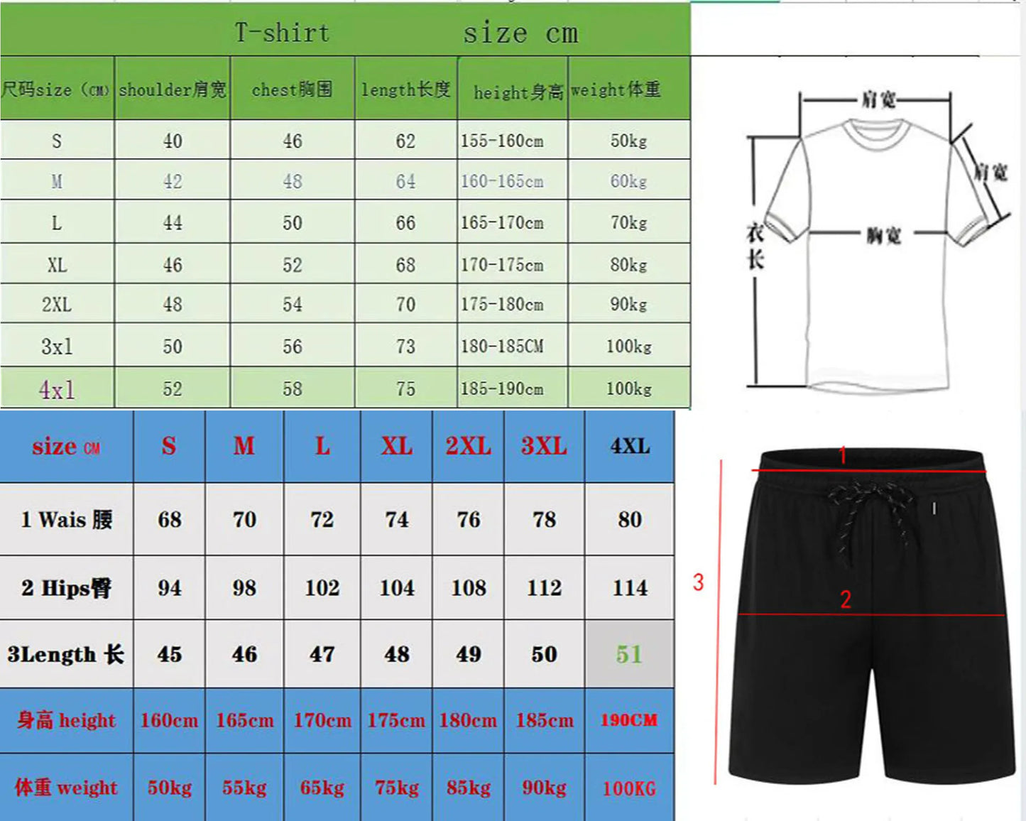 Fashion Trendy Casual Sports Two Piece Set Youth Men's Short sleeved T-shirt+Shorts Set