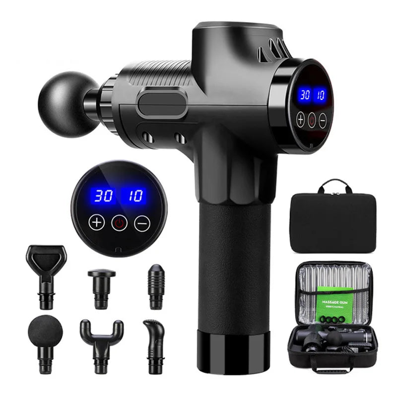 Massager Body Neck Back Deep Tissue Muscle Relaxation Pain Relief Fitness Fascial Massage Gun