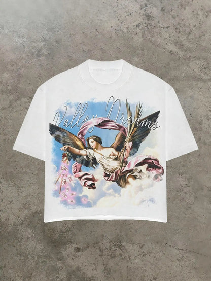 2026 Summer New Men's T-shirt with 3D Letter Pattern Print Street Casual Fashion Comfortable Soft Breathable