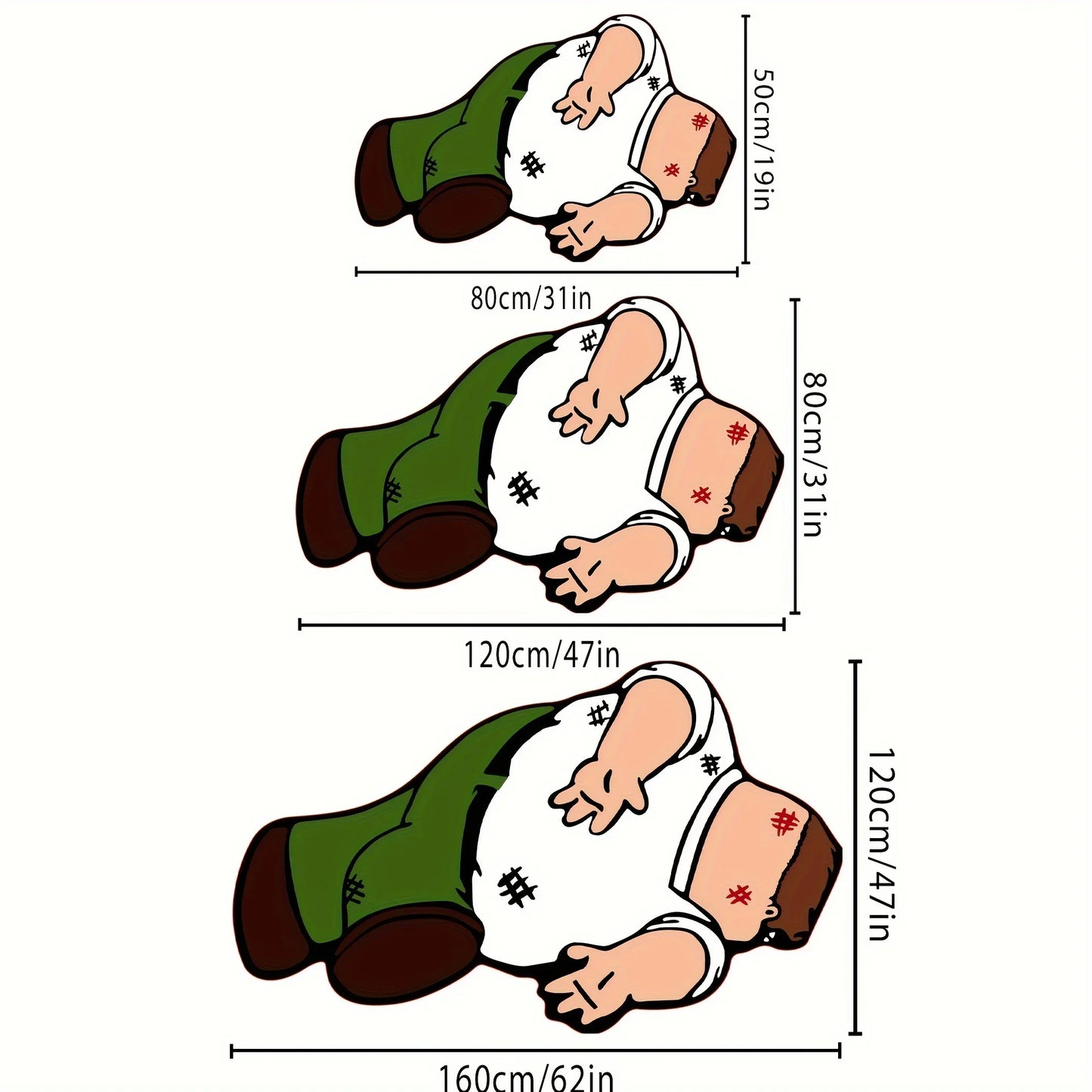 VIKAMA Cartoon Character Carpet, Home Decoration
