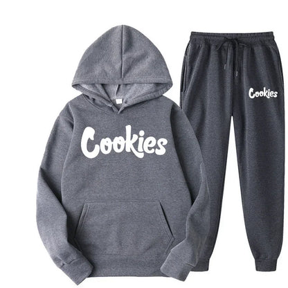 fashion trend hoodie casual two-piece suit jacket pants fashion brand