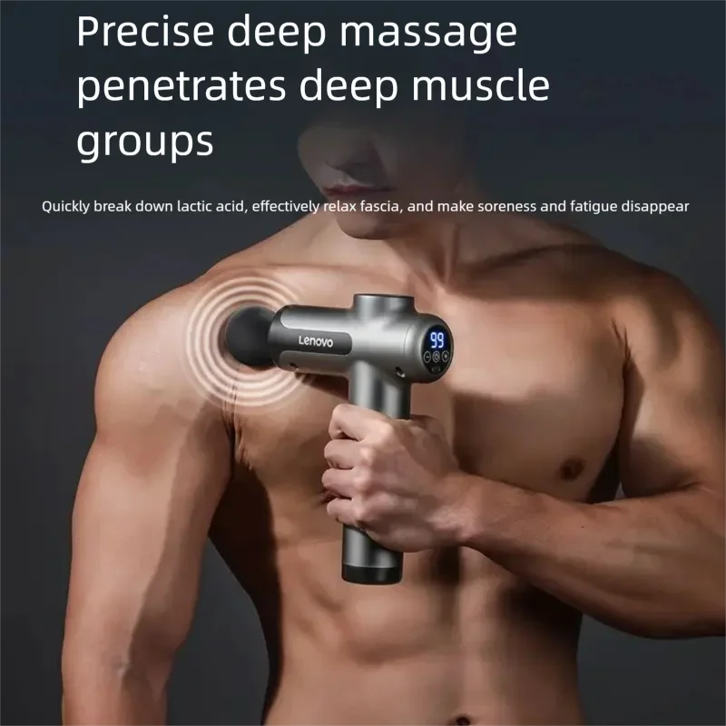 Lenovo N3 Massage Device with Deep Muscle Relief, LED Touch Screen