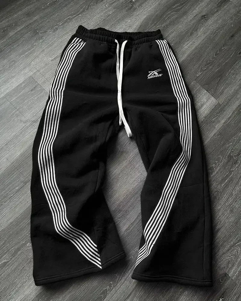 2026 Y2K Black Gray Camo Tactical Casual Pants for Men And Women