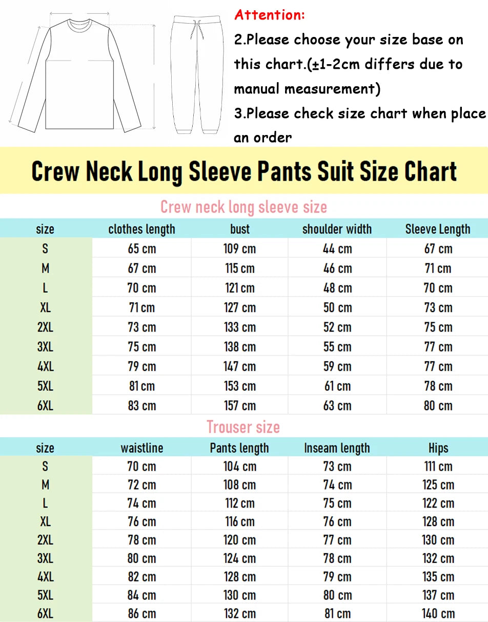 The new men's round-neck sweatshirt set for Spring and Autumn