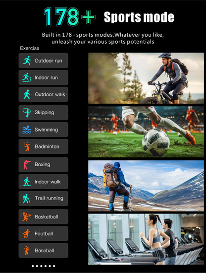 Newly Built-in GPS Sports Fitness Pilates Smart Watch Women Fashion Precise Positioning 5ATM Waterproof Bluetooth Call Bracelets