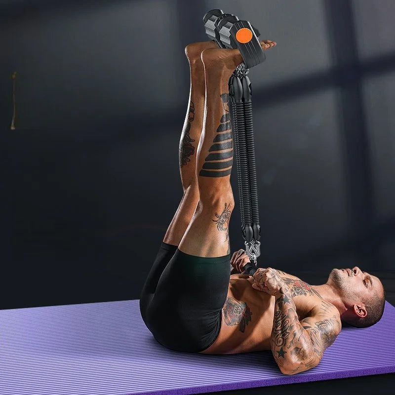 Pedal Tension Rope Abdominal Strength Elastic Rope Home Multi-functional Fitness Resistance Band