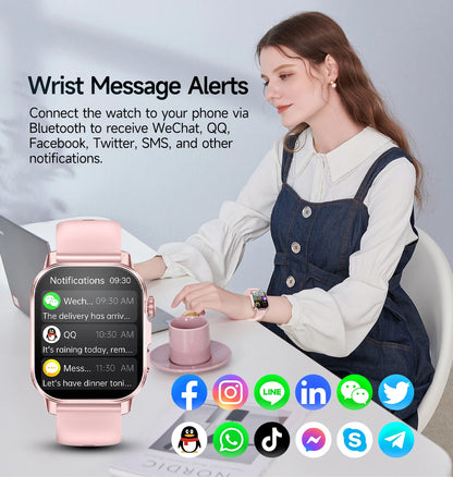 2026 New Nursing Grade Health Analysis SmartWatch ECG+PPG