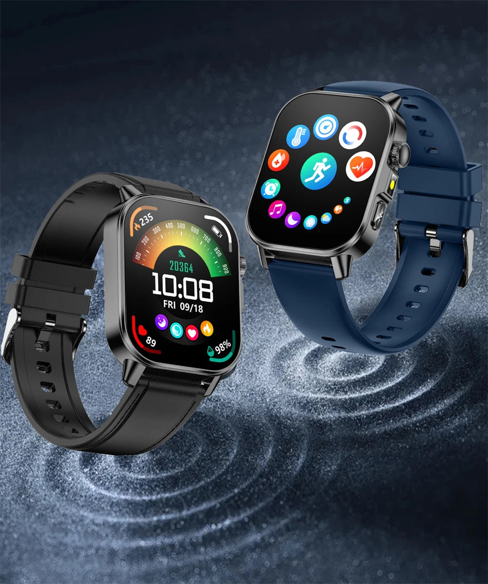 New Men Accurate Health Diagnosis ECG Smart Watch
