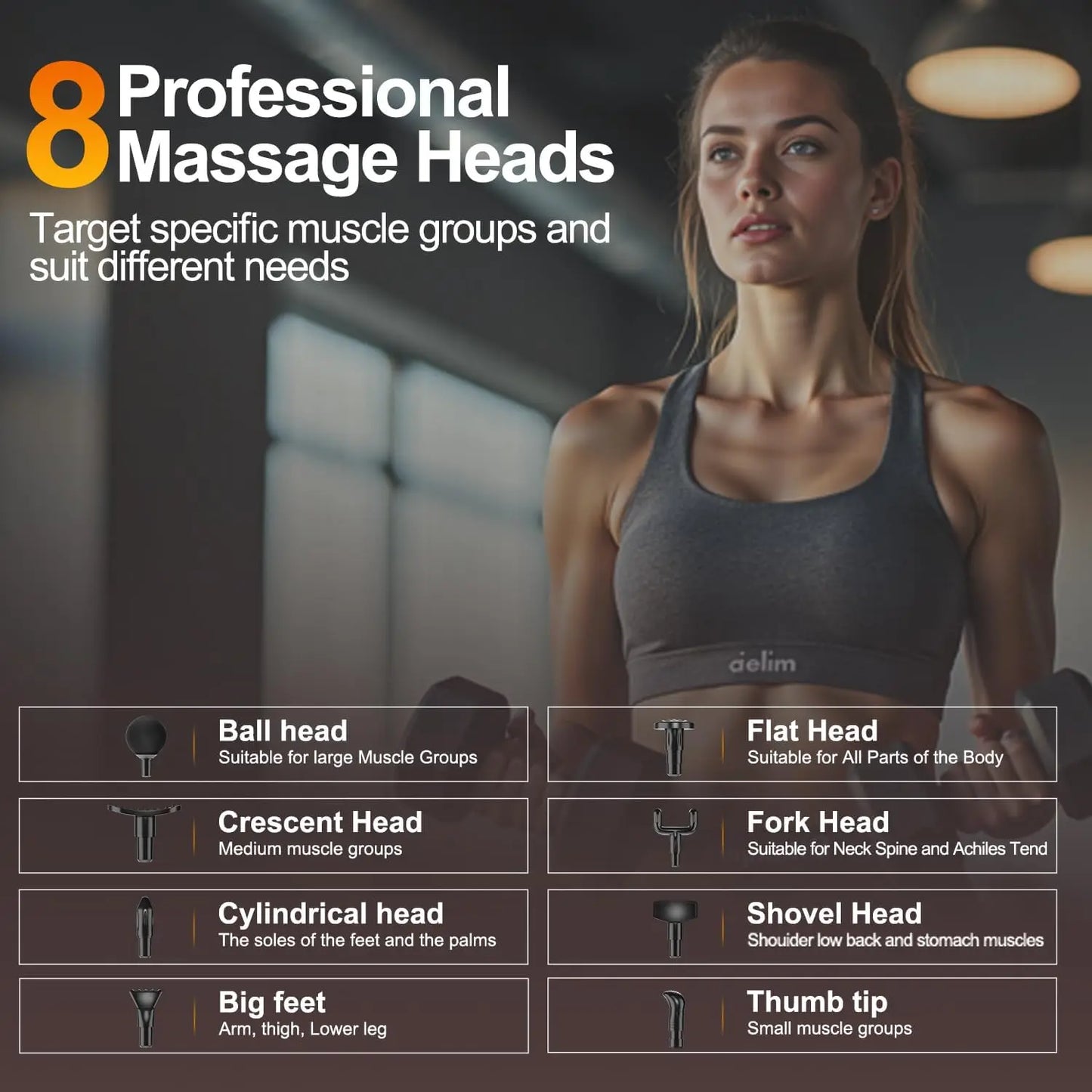 Professional Muscle Massage Gun for Neck and Back Massage