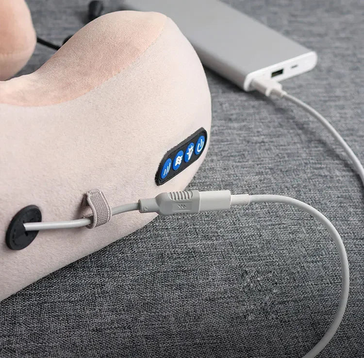 Multifunctional Portable Electric Neck Massager U-Shaped Pillow for Shoulder Cervical Relaxing